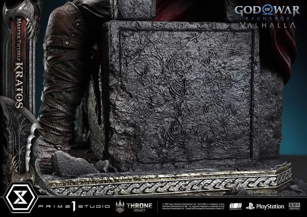 God of War Ragnarök Statue – Master Thyself Kratos 67 cm 18