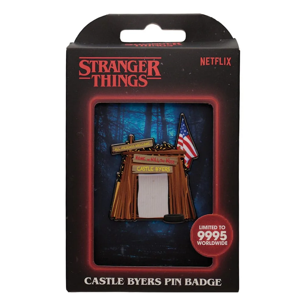Stranger Things Pin Badge – Castle Byers Limited Edition 3