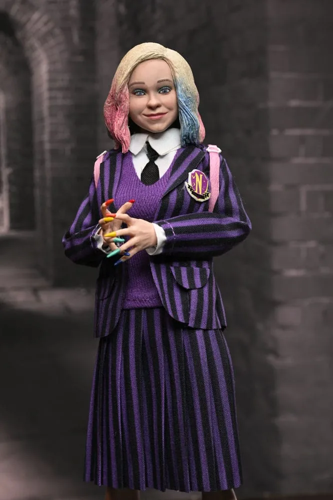 Wednesday Action Figure Set – Addams and Enid School Uniforms 20 cm 4