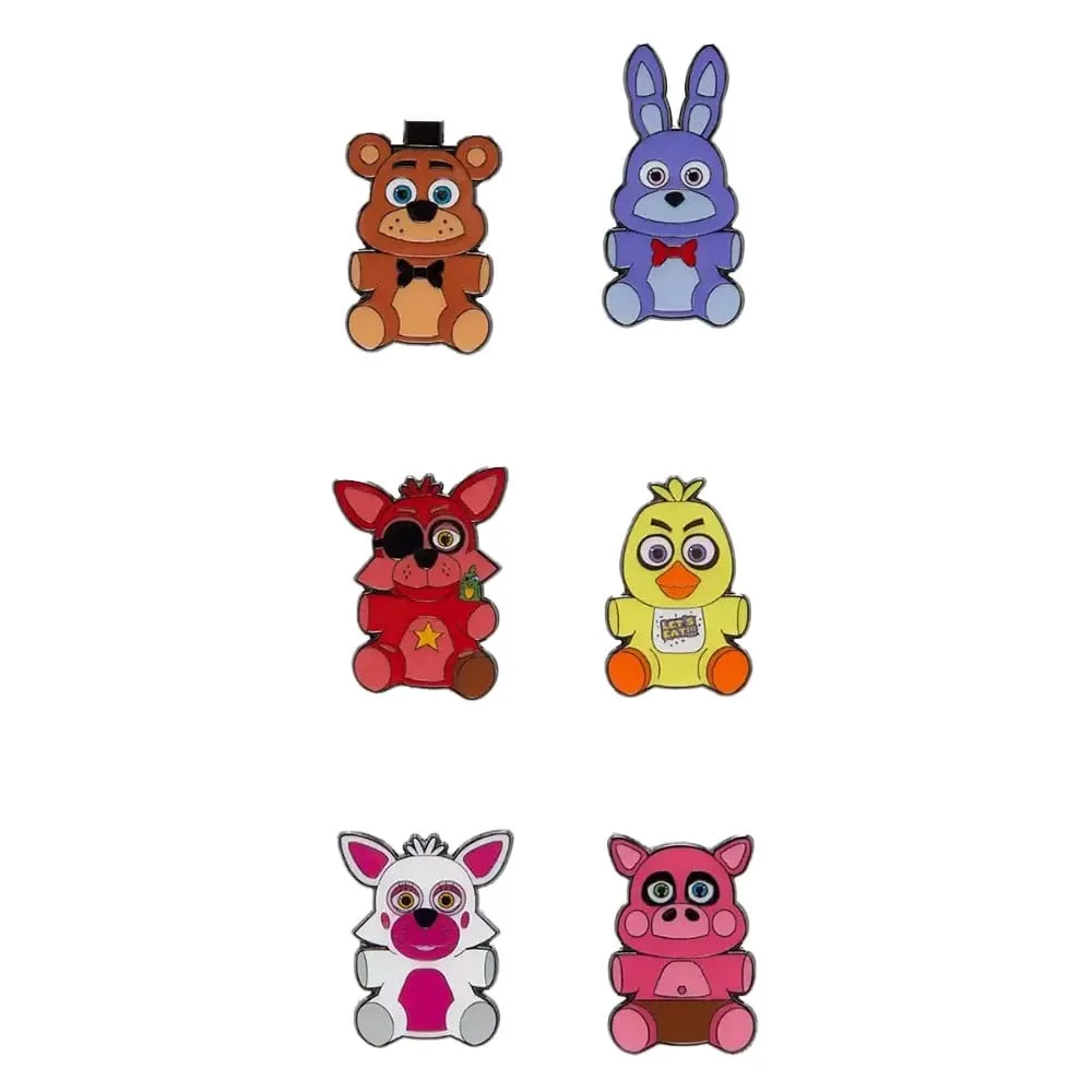 Five Nights at Freddy’s Enamel Pins – 12 Blind Boxes 4 cm