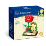 The Little Prince Construction Set – Starry Ride Rose 15 cm 2