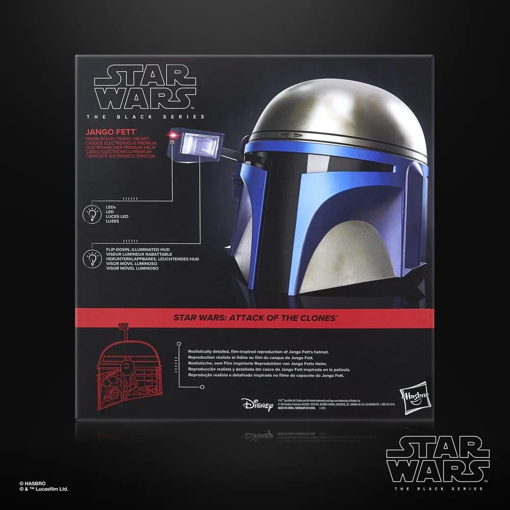 Star Wars Electronic Helmet – Jango Fett Black Series 2