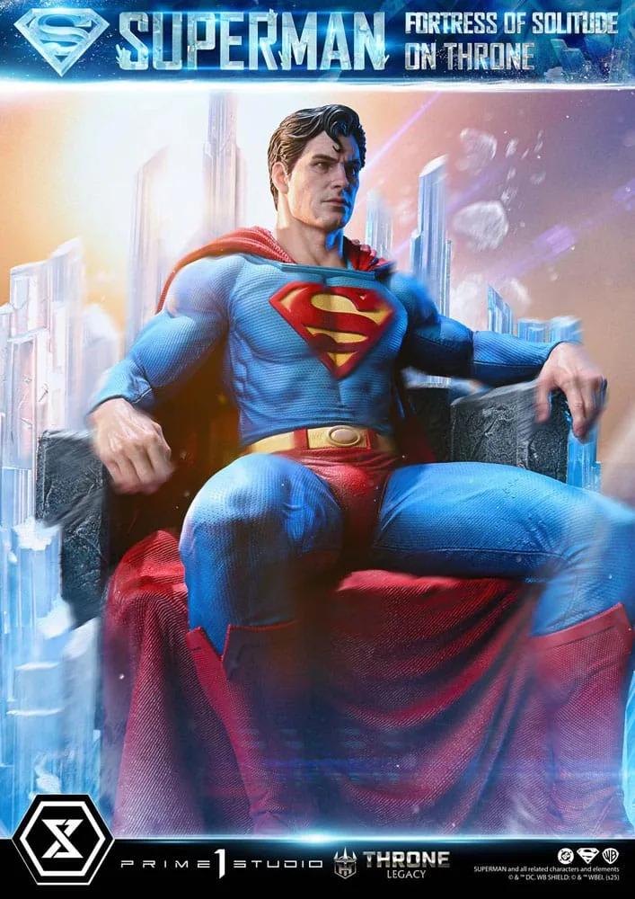 DC Comics Statue – Superman Fortress Throne 52 cm 5