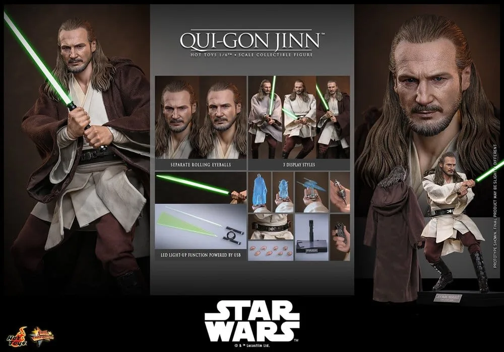 Star Wars Action Figure – Qui-Gon Jinn Collector Edition 1:6 32 cm 17