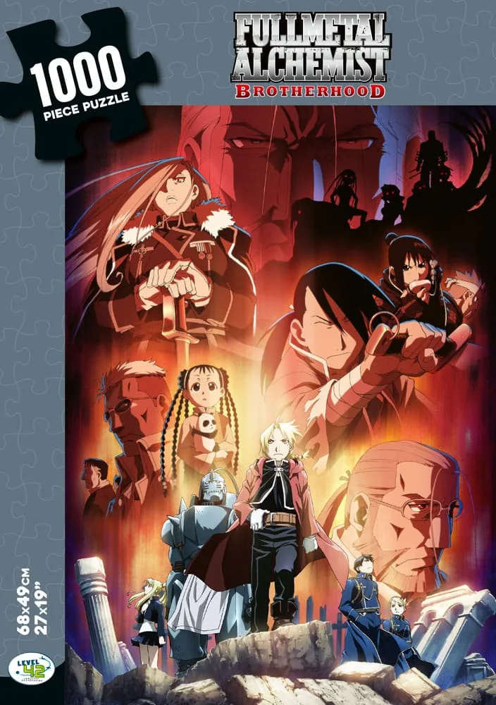 Fullmetal Alchemist Brotherhood Puzzle – Characters 68 x 49 cm 3
