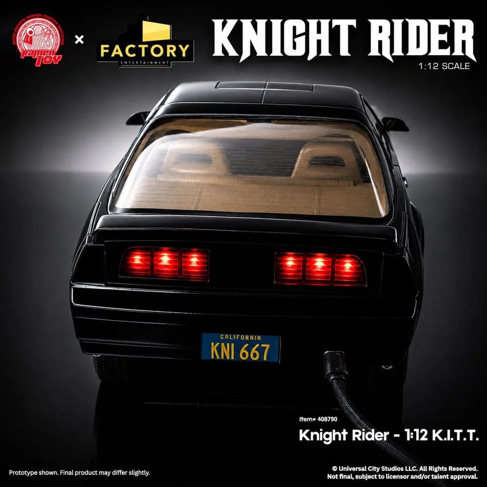 Knight Rider Vehicle Replica – K.I.T.T. & Michael Knight 1/12 4