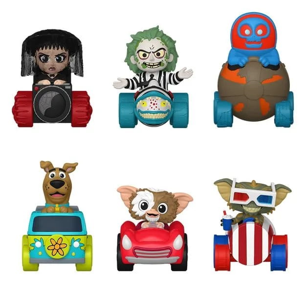 Warner Bros Mini Figures – Spooky Rides 5 cm Display of 12 2