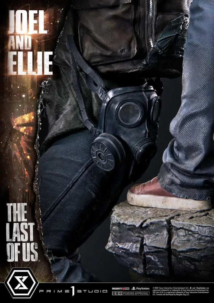 The Last of Us Part I Statue – Joel & Ellie DX Bonus 73 cm 9
