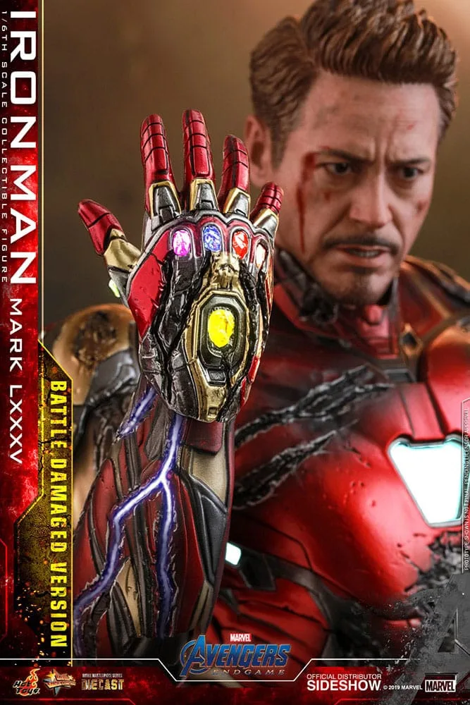 Avengers Endgame Figure – Iron Man LXXXV Battle Damaged 32 cm 21