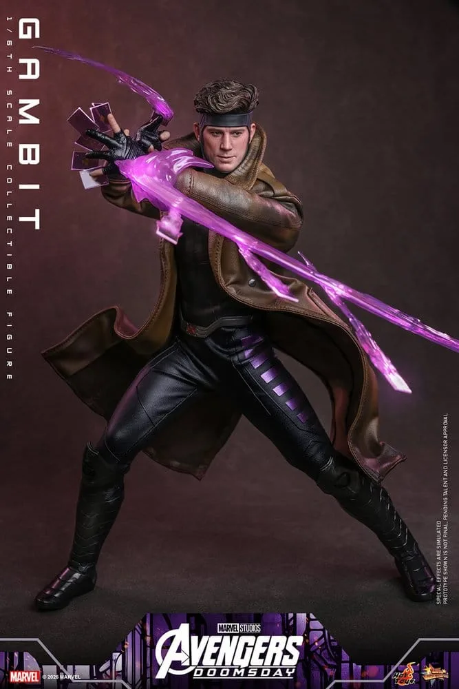 Avengers Doomsday Action Figure – Gambit 1/6 31 cm 4