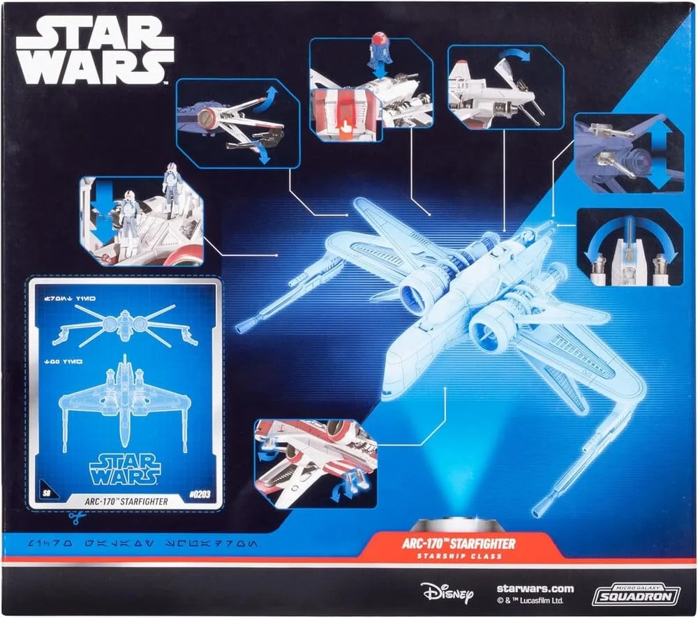 Star Wars Deluxe Vehicle – ARC 170 Series 8 20 cm 5