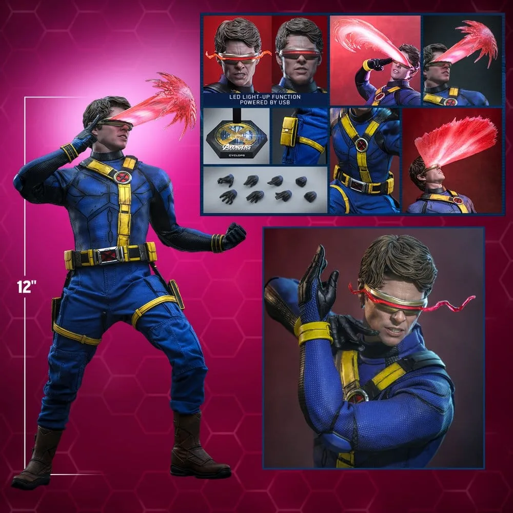 Avengers Doomsday Action Figure – Cyclops 1:6 30 cm 3