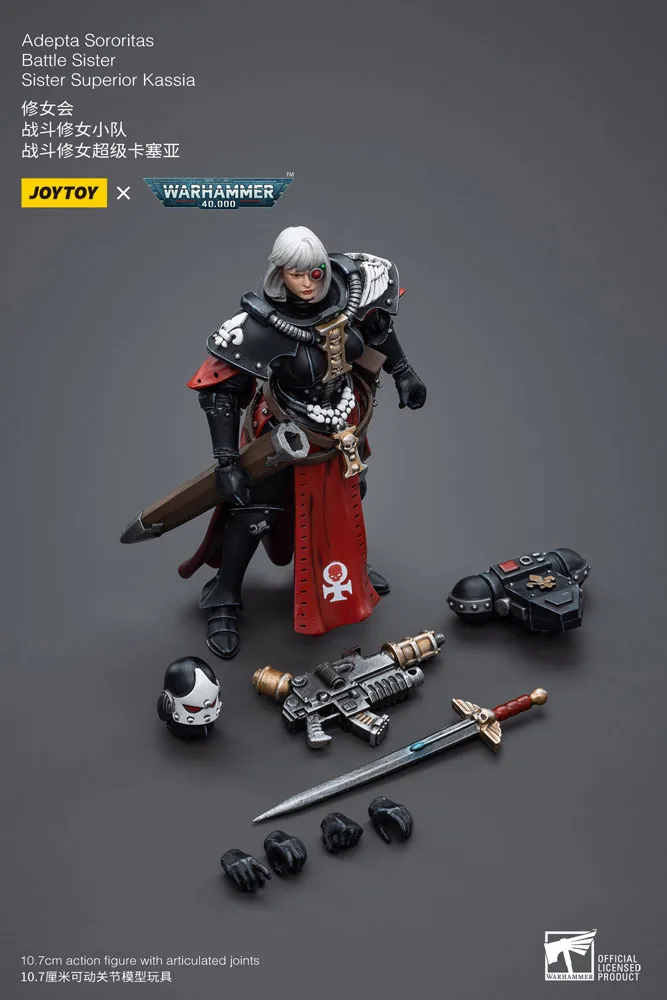 Warhammer 40K Action Figure – Sister Kassia 1/18 10 cm 10