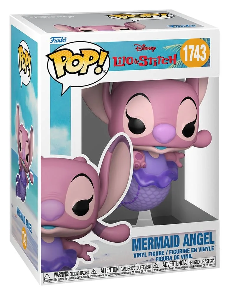 Lilo & Stitch POP Vinyl Figure – Mermaid Angel 9 cm 2