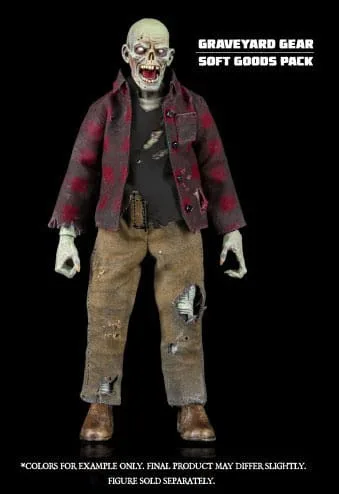 Graveyard Series Figure Clothing – Worker Zombie Soft Goods Pack