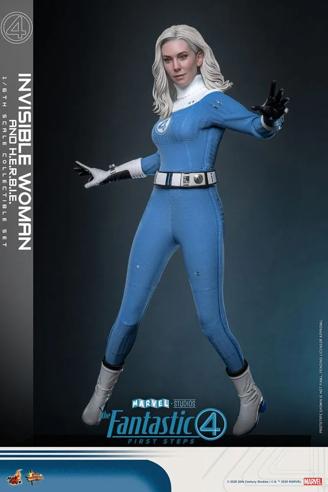 Fantastic Four Figure 2-Pack – Invisible Woman and H.E.R.B.I.E. 1/6 8
