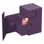Ultimate Guard Deck Box – Purple Flip’n’Tray 100+ Xenoskin 3