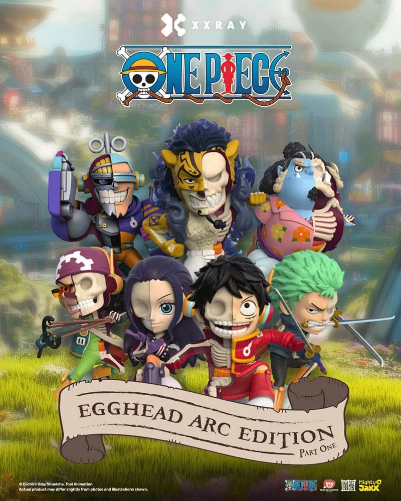 One Piece Vinyl Figures – XXRAY Egghead Arc Part 1 Blind Box Display