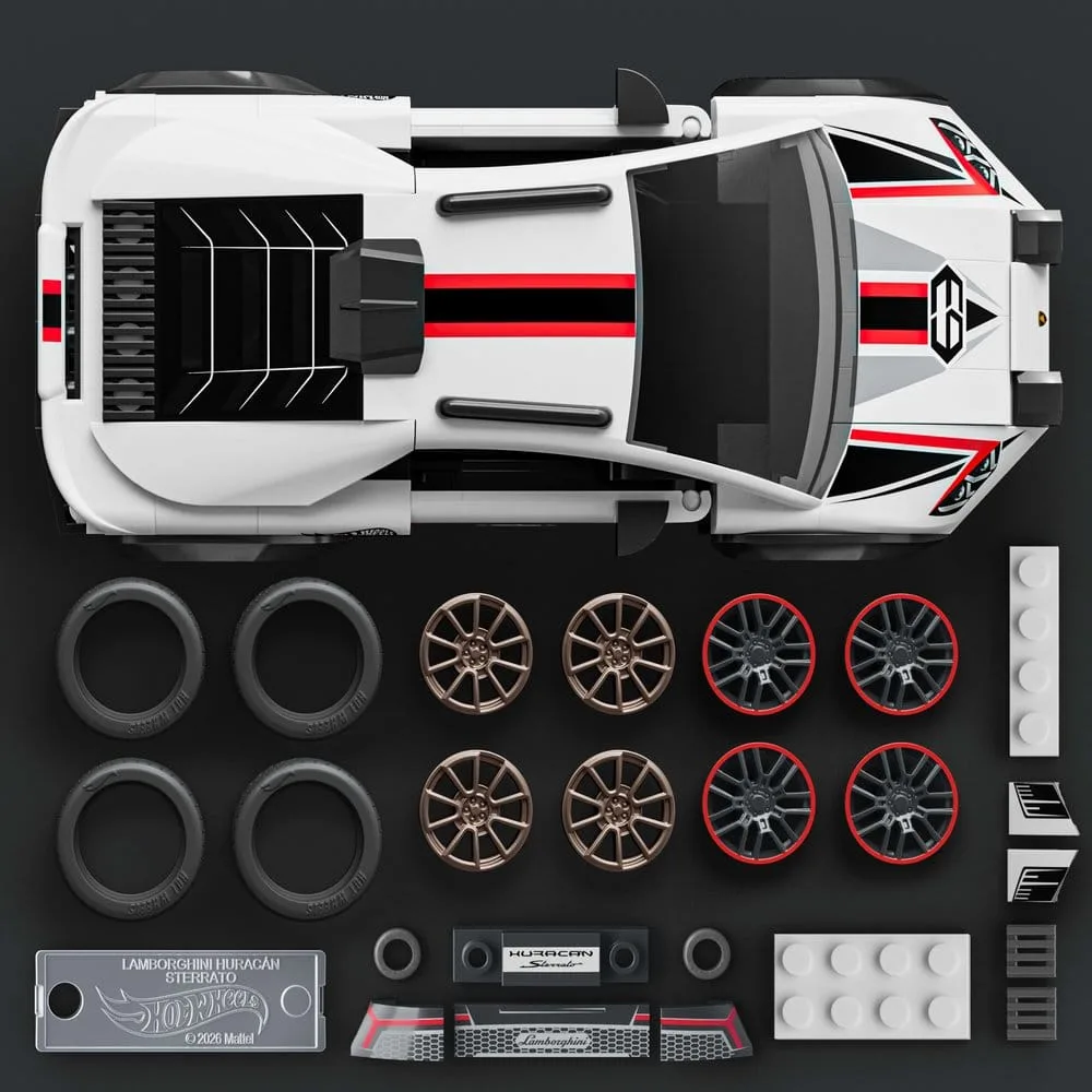 Hot Wheels Building Set – Lamborghini Huracán Sterrato 1:32 4