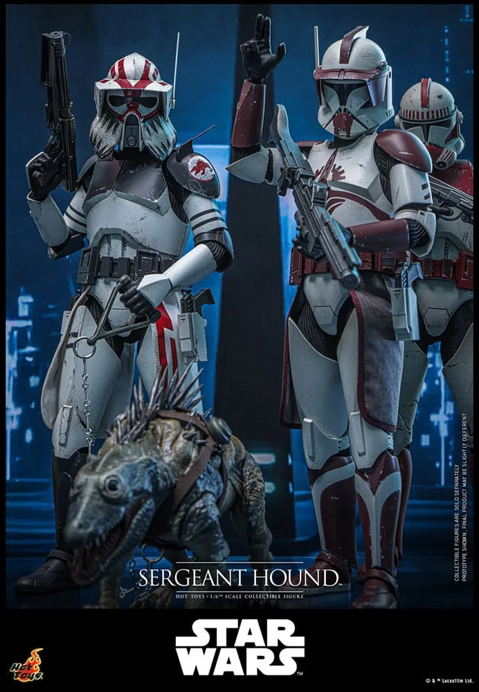 Star Wars The Clone Wars Action Figure – Sergeant Hound 30 cm 12