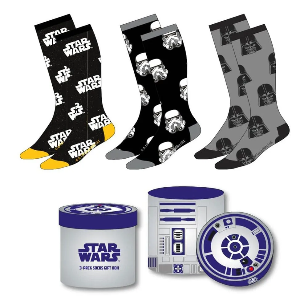 Star Wars Socks – 3-Pack EU 38–45