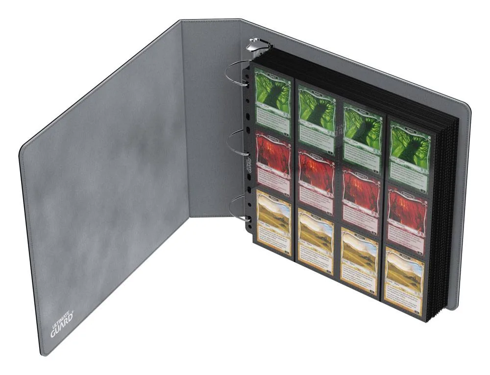 Ultimate Guard Card Binder – Xenoskin QuadRow Black 10