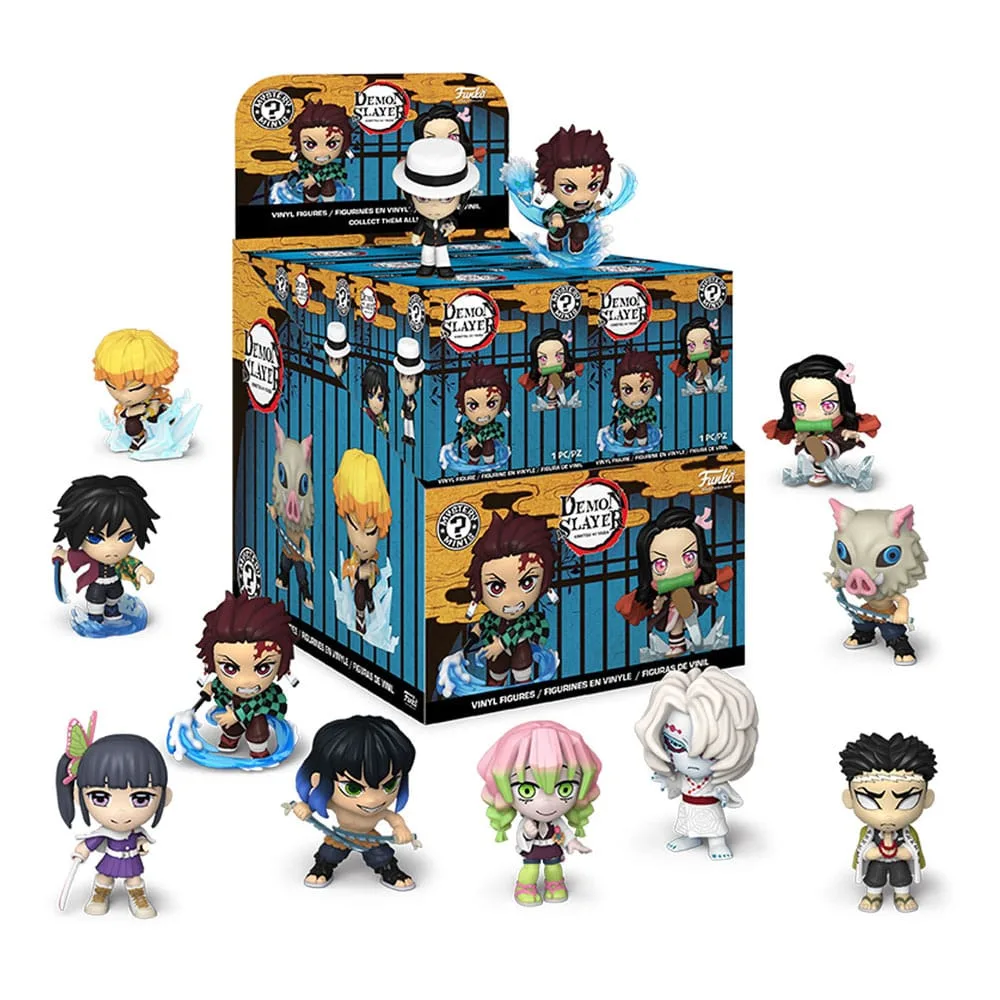 Demon Slayer Vinyl Figures – Mystery Minis Display of 12 6 cm