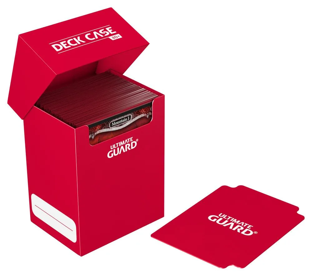 Ultimate Guard Deck Case – Red 80+ 4