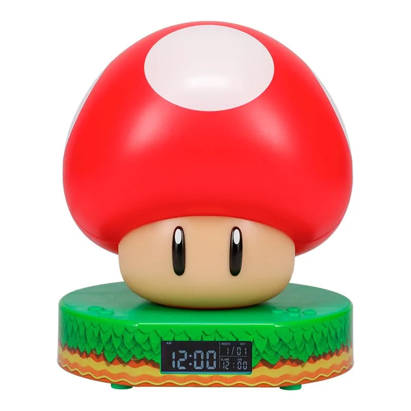 Super Mario Alarm Clock – Mushroom 14 cm 5
