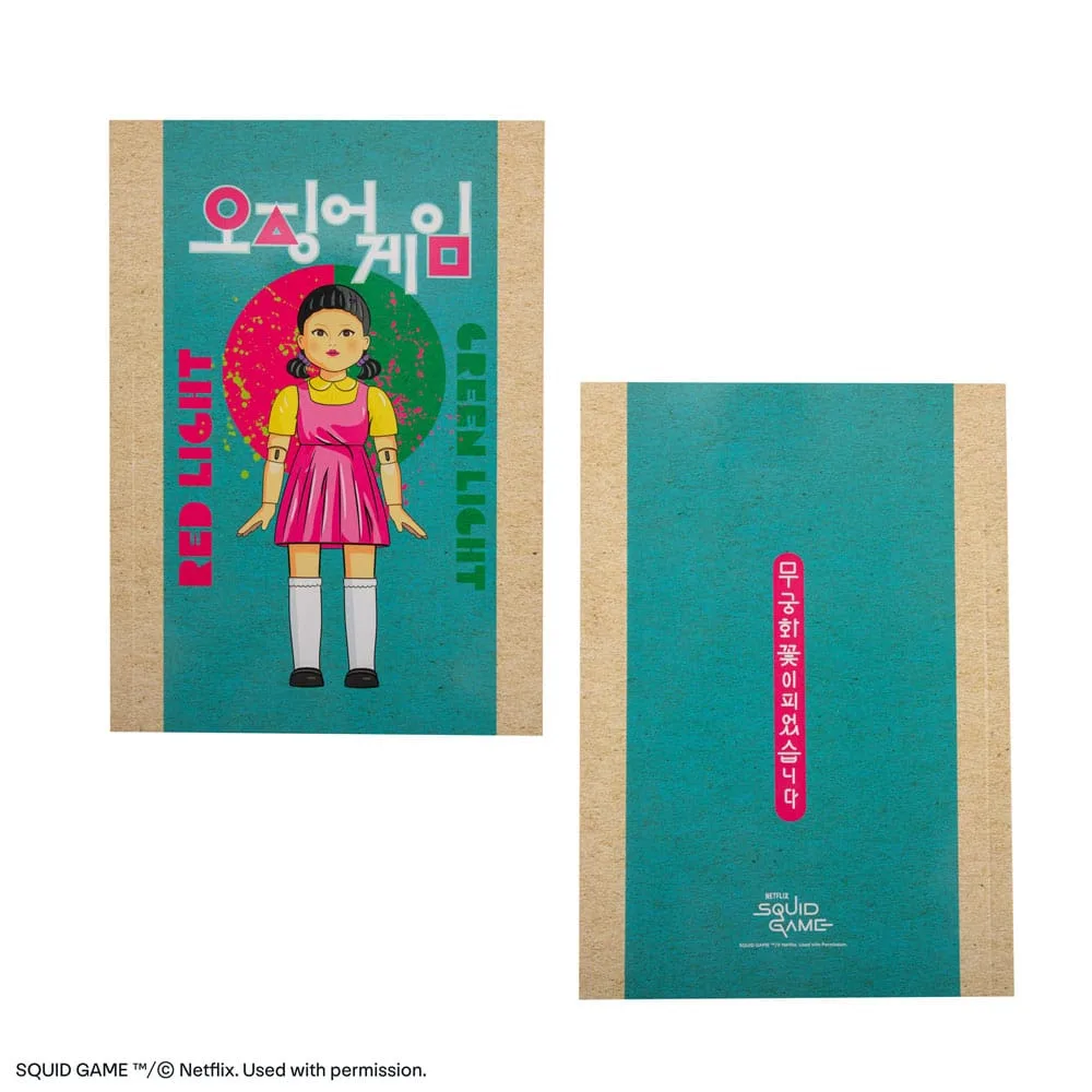 Squid Game Notebook – Young-hee 14.5 x 21 cm 4