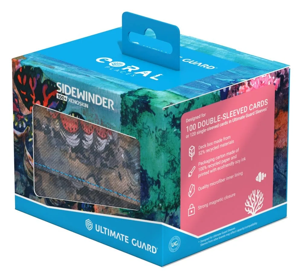 Ultimate Guard Deck Box – Sidewinder 100+ Seablue Hush 9