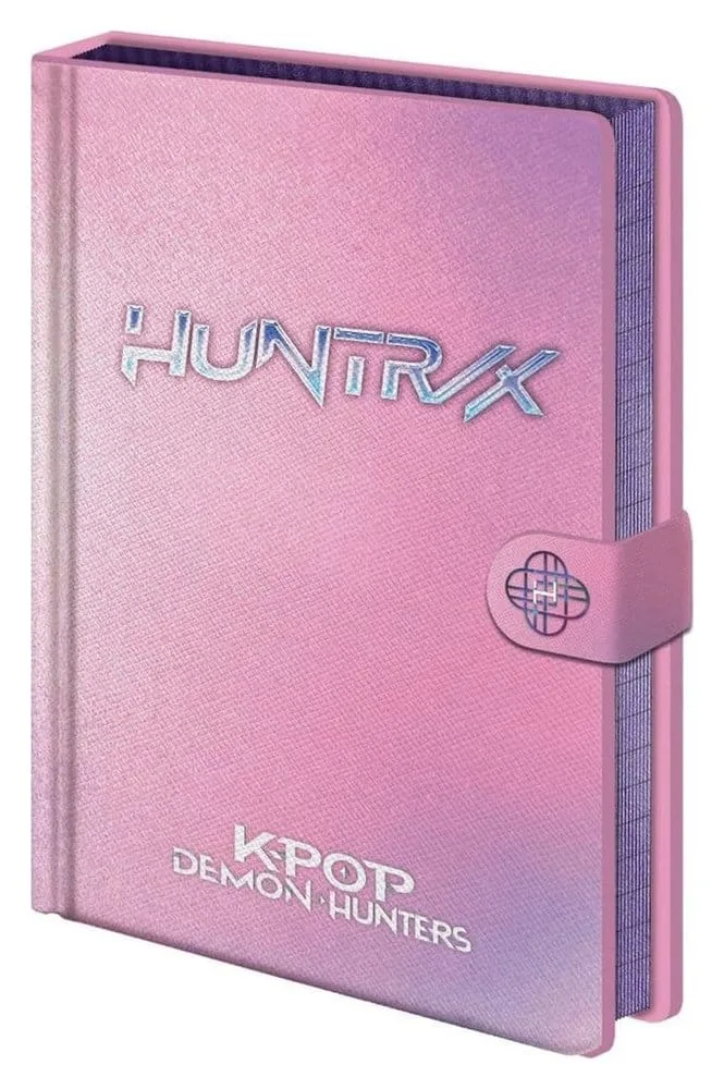 KPop Demon Hunters Notebook – Iridescent Clasp Edition A5