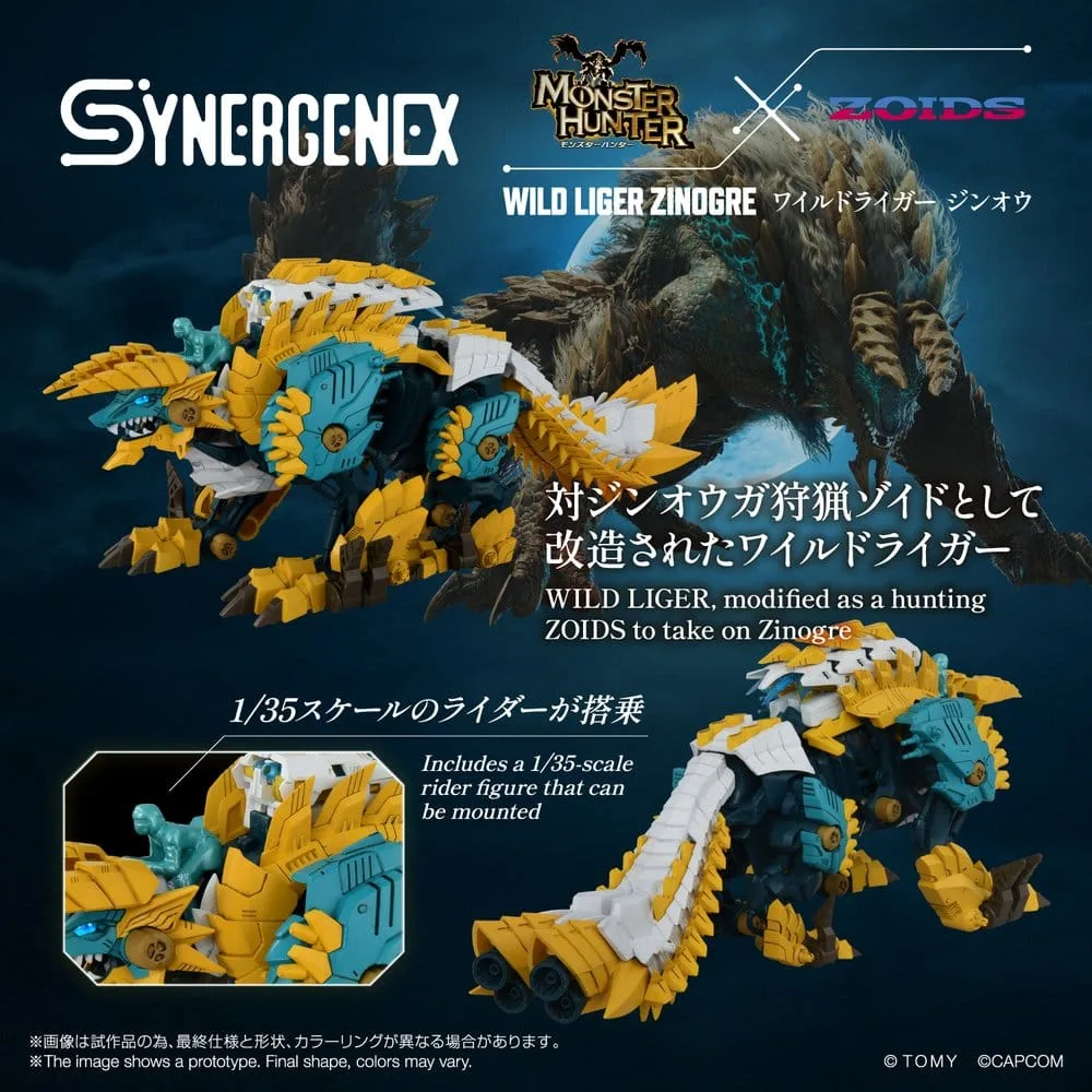 Zoids Action Figure – Wild Liger Zinogre 29 cm 3