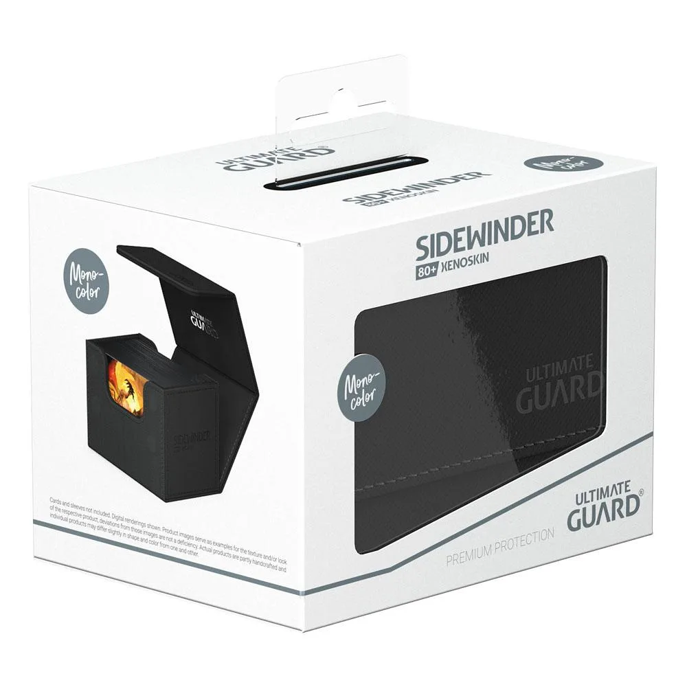Ultimate Guard Deck Box – Sidewinder 80+ Xenoskin Black 6