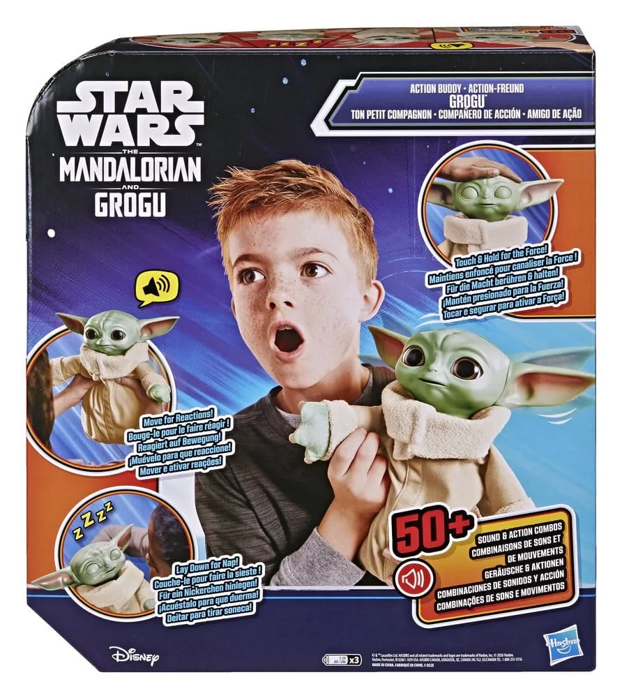 Star Wars Interactive Plush – Action Buddy Grogu 25 cm 2