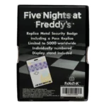 Five Nights at Freddy’s Replica Badge – Antique Brass 90 x 55 mm 3
