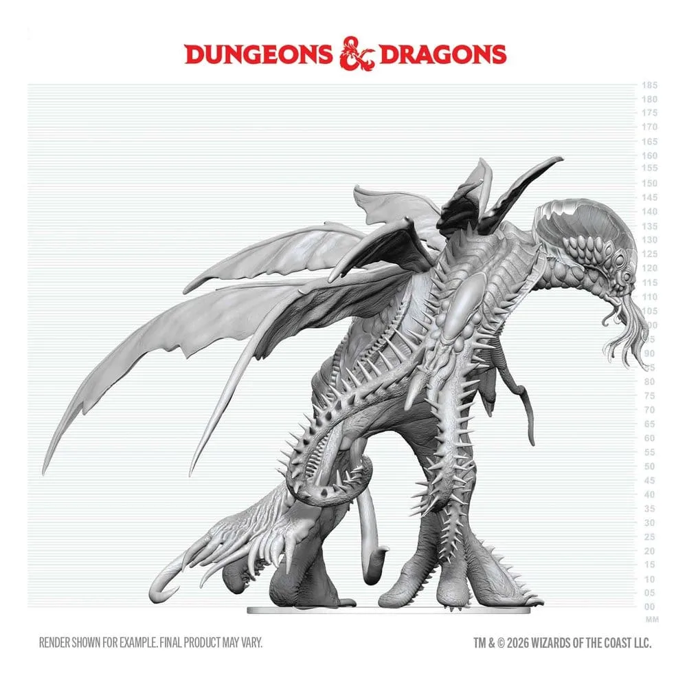Dungeons & Dragons Miniature – Unpainted Cthulhu 20 cm 4