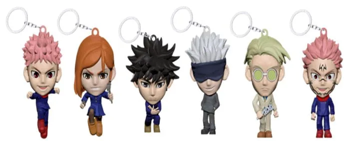 Jujutsu Kaisen Keychain Display – Pocket Hero 12-Pack 6 cm