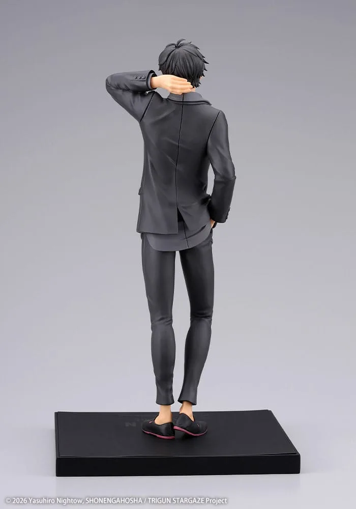 Trigun Stampede beeld – Nicholas D. Wolfwood 1:8 22 cm 4