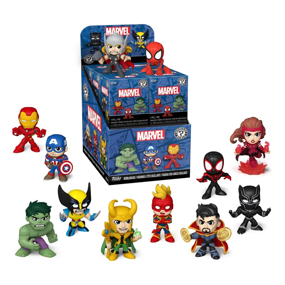 Marvel Mini Figures – New Classics Display of 12 5 cm