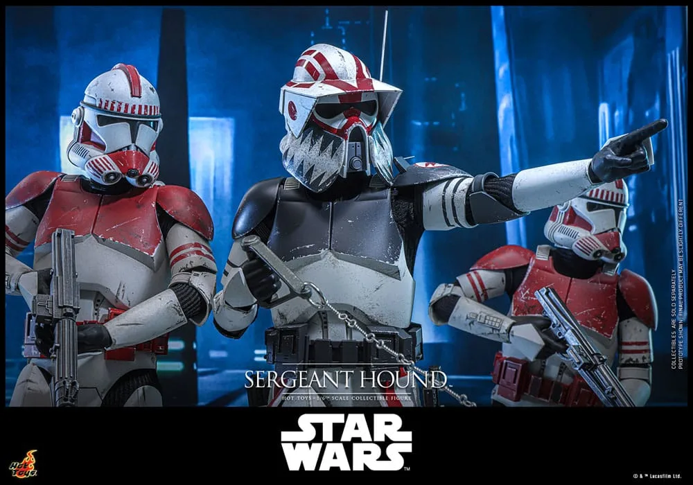 Star Wars The Clone Wars Action Figure – Sergeant Hound 30 cm 19