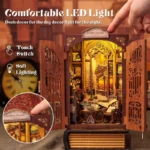 Book Nook Model Kit – CuteBee Bookshop Memories 17 x 10 cm 14