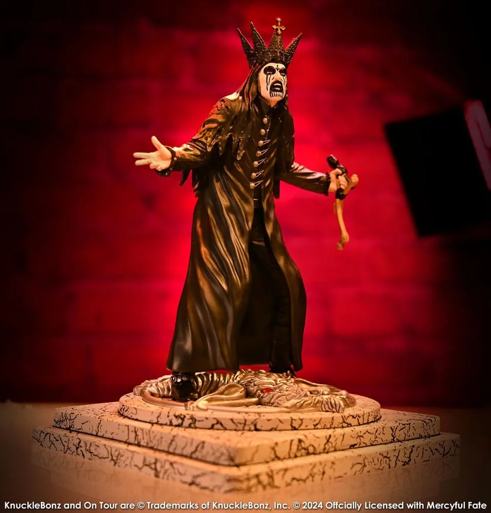 Mercyful Fate Statue – King Diamond III Black Version 22 cm 14