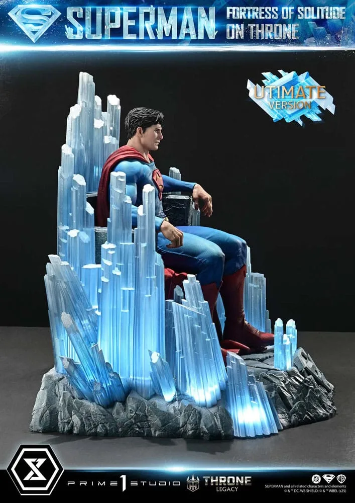 Superman Statue – Fortress of Solitude Throne Ultimate 1/4 52 cm 16