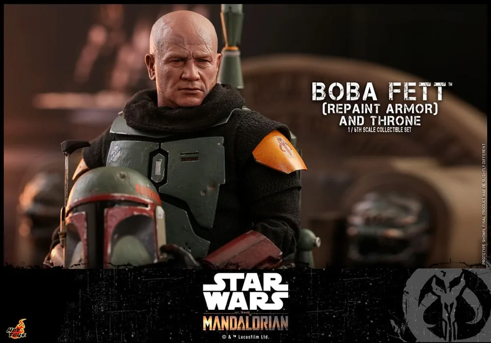 Star Wars Actionfigur – Boba Fett mit Thron Special Edition 30 cm 5