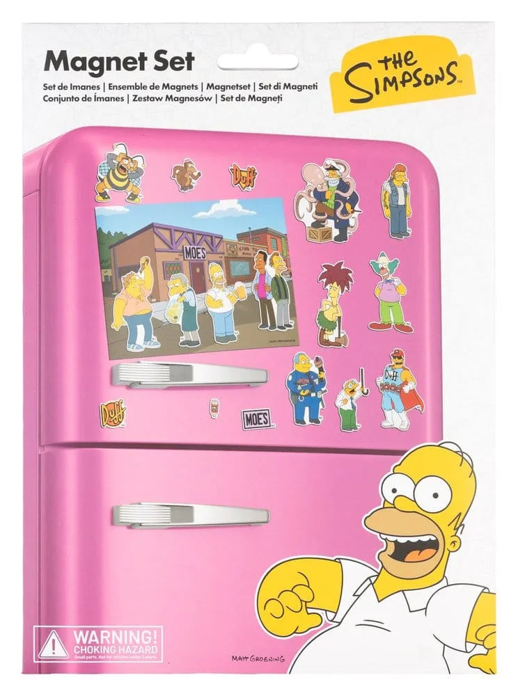 The Simpsons Magnet Set – Springfield Citizens 1