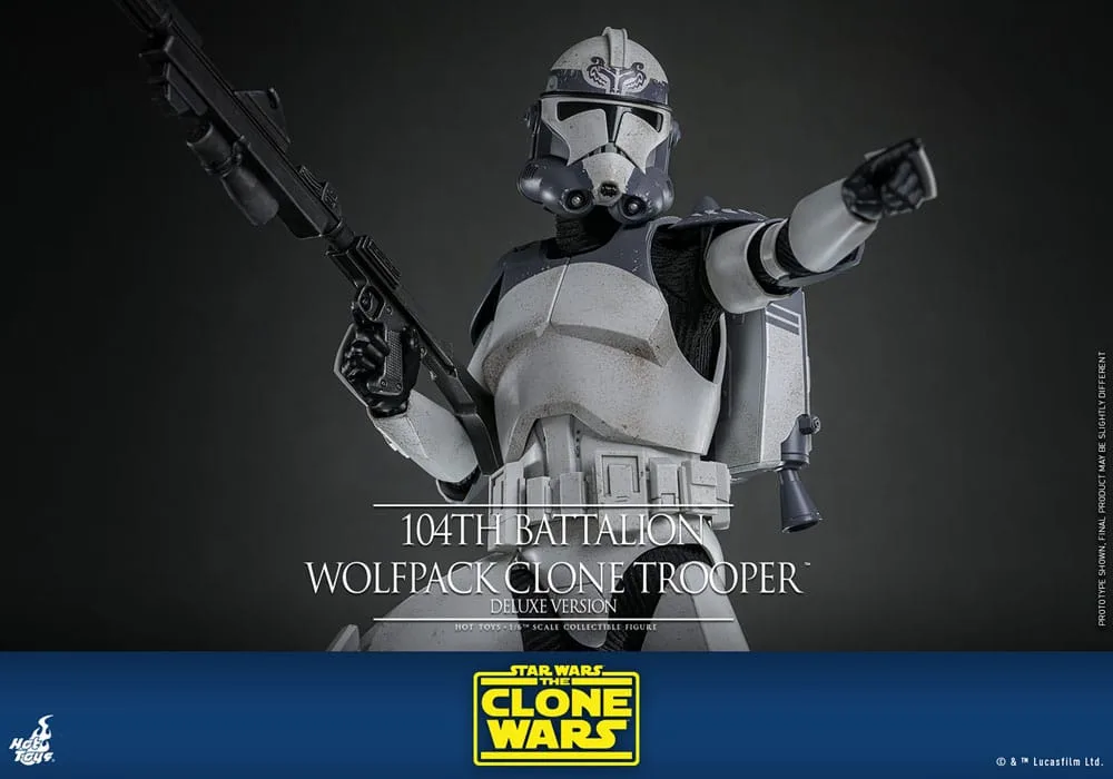 Star Wars Action Figure – Wolfpack Clone Trooper Deluxe 30 cm 14