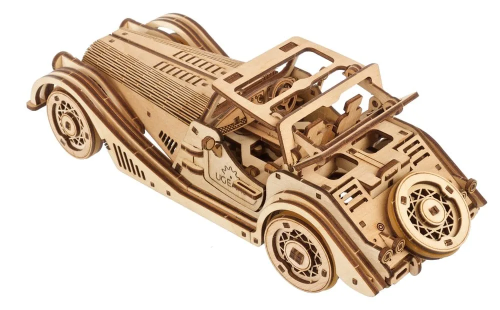 Ugears Holzbausatz – Sportwagen Rapid Mouse 1:24 21