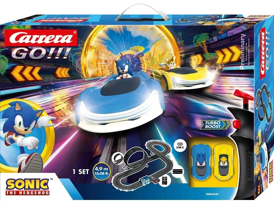Sonic the Hedgehog Race Track Set – CrossWorlds Carrera GO