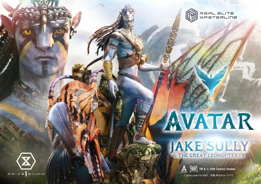 Avatar Statue – Jake Sully & The Great Leonopteryx 87 cm 2